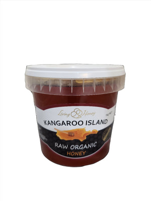 Raw Organic Living Honey 1kg bucket